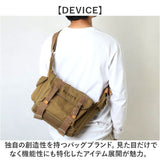 トップハウス DEVICE ショルダーバッグ 通販 ミリタリーバッグ ボディバッグ ボディーバッグ ワンショルダー 斜め掛け ショルダーバック ショルダー ミリタリーバック ボディバック 帆布