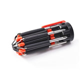 ドライバー 工具 通販 多機能ドライバー マルチドライバー ネジ ねじ回し セット コンパクト 折り畳み LED搭載 ライト付き 家庭用 DIY 日曜大工 修理 ツール プラスドライバー