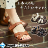 リゲッタカヌー サンダル CJFD5326a 通販 日本製 コンフォートサンダル ストラップサンダル RegettaCanoe リゲッタ カヌー クロスベルト ストラップ レディース 歩きやすい 履きやすい