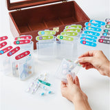 お薬ケース 通販 薬ケース 薬入れ ピルケース サプリケース 薬箱 薬 お薬 サプリメントケース くすりケース 持ち運び 薬管理 薬収納 服薬管理 のみ忘れ防止 取り出しやすい 収納ボックス