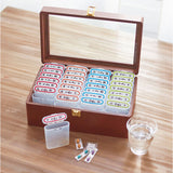 お薬ケース 通販 薬ケース 薬入れ ピルケース サプリケース 薬箱 薬 お薬 サプリメントケース くすりケース 持ち運び 薬管理 薬収納 服薬管理 のみ忘れ防止 取り出しやすい 収納ボックス