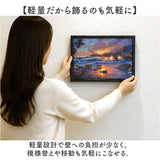 クリスチャン・リース・ラッセン ビッグアート S 通販 アートフレーム アートパネル アートボード 壁掛け 壁飾り Sサイズ アート 絵画 絵 額入り 額付き インテリア おしゃれ 玄関 寝室
