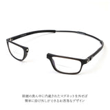 遠近両用 メガネ 老眼鏡 通販 CLIC EXE TUBE  遠近両用メガネ ブルーライトカット 軽量 丈夫 首からかけられる シニアグラス 芸能人愛用の老眼鏡 リーディンググラス リーディング 度数
