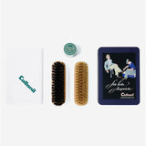 コロニル 1909 レトロ缶 collonil 通販 シューケアセット レザー クリーム シューケア用品 レザーケア シューズ ケア用品 靴ケア用品 レザーケアキット 馬毛ブラシ 豚毛ブラシ 革 靴