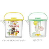 麦茶ポット 耐熱 通販 洗いやすい 冷水筒 ピッチャー 1.2l 熱湯OK お茶 麦茶 水出し 煮出し 兼用  茶こし付き かわいい 水差し お茶用品 SKATER スケーター CM10