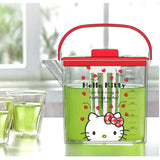 麦茶ポット 耐熱 通販 洗いやすい 冷水筒 ピッチャー 1.2l 熱湯OK お茶 麦茶 水出し 煮出し 兼用  茶こし付き かわいい 水差し お茶用品 SKATER スケーター CM10