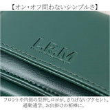 L.R.M 財布 三つ折り 通販 三つ折り財布 ミニ財布 コンパクト財布 メンズ さいふ サイフ 小銭入れあり ボックス型小銭入れ ブランド おしゃれ シンプル 男性 男子 通勤 通学 高校生