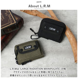 二つ折り財布 box型小銭入れ 通販 L.R.M CMK200705 財布 メンズ 二つ折り 折り財布 サイフ さいふ 小銭入れ付き 折財布 ミニ財布 高校生 中学生 男子 男の子 カラビナ付き おしゃれ