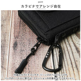 二つ折り財布 box型小銭入れ 通販 L.R.M CMK200705 財布 メンズ 二つ折り 折り財布 サイフ さいふ 小銭入れ付き 折財布 ミニ財布 高校生 中学生 男子 男の子 カラビナ付き おしゃれ