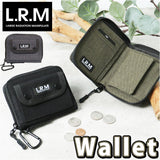 二つ折り財布 box型小銭入れ 通販 L.R.M CMK200705 財布 メンズ 二つ折り 折り財布 サイフ さいふ 小銭入れ付き 折財布 ミニ財布 高校生 中学生 男子 男の子 カラビナ付き おしゃれ