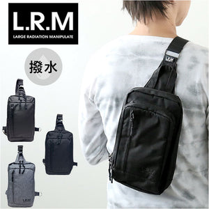 ボディバッグ メンズ 通販 L.R.M CMK220877 ワンショルダー ボディーバッグ ボディバック ボディーバック 軽量 大容量 合皮 フェイクレザー 斜め掛け 斜めがけ レディース 高校生 男子