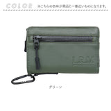コインケース メンズ 通販 L.R.M CMK220901 小銭入れ 財布 サイフ さいふ ミニ財布 合皮 フェイクレザー 小さめ カラビナ付き 止水ファスナー 高校生 男子 おしゃれ 小物 誕生日 ギフト