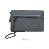 コインケース メンズ 通販 L.R.M CMK220901 小銭入れ 財布 サイフ さいふ ミニ財布 合皮 フェイクレザー 小さめ カラビナ付き 止水ファスナー 高校生 男子 おしゃれ 小物 誕生日 ギフト