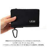 L.R.M 財布 通販 二つ折り財布 メンズ ミニ財布 サイフ さいふ ミニウォレット 切り替えミドル財布 バリスティックナイロン風 折り財布 小銭入れ 折財布 ジュニア 男の子 小学生 中学生