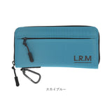 lrm 財布 CMK23-0963 通販 長財布 さいふ ロングウォレット ラウンドファスナー カラビナ付き メンズ シンプル おしゃれ 旅行 男の子 中学生 高校生 小学生 子供 ジュニア キッズ