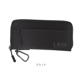 lrm 財布 CMK23-0963 通販 長財布 さいふ ロングウォレット ラウンドファスナー カラビナ付き メンズ シンプル おしゃれ 旅行 男の子 中学生 高校生 小学生 子供 ジュニア キッズ