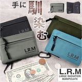 lrm 財布 CMK23-0964 通販 ミニ財布 折りたたみ財布 ミドルウォレット ファスナー カラビナ付き メンズ シンプル おしゃれ アウトドア 男の子 中学生 高校生 小学生 子供 ジュニア キッズ