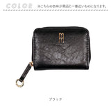 二つ折り財布 レディース かわいい 通販 財布 二つ折り ラウンドファスナー ミニ財布 サイフ さいふ ミニウォレット 2つ折り財布 小銭入れ 折財布 おしゃれ フェイクレザー 合皮 合成皮革