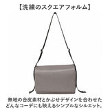 LRM ショルダーバッグ CMO-1237 通販 斜めがけバッグ ミニショルダーバッグ ショルダーバック 通勤 通学 かぶせ メンズ 小さめ かっこいい シンプル 無地 サブバッグ 旅行 トラベル