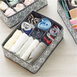 仕切り 変えられる 収納ケース M 通販 収納 整理 仕切りサイズ 調整 北欧 小物 片づけ 片付け 引き出し ボックス 衣類 下着 仕分け 整頓 折りたたみ コンパクト アンダーウェア 軽い 軽量