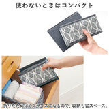 仕切り 変えられる 収納ケース M 通販 収納 整理 仕切りサイズ 調整 北欧 小物 片づけ 片付け 引き出し ボックス 衣類 下着 仕分け 整頓 折りたたみ コンパクト アンダーウェア 軽い 軽量