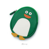 小銭入れ レディース 可愛い 通販 コインケース ミニ財布 お財布 財布 ミニ小さめ 小物入れ ケース 収納 皮革 レザー 動物 アニマル コイン 小銭 かわいい ジッパー コンパクト 楕円形