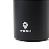 ココカフェ ボトル 450ml コップ付き 通販 保冷 保温 ステンレス 真空二重 ステンレスボトル おしゃれ マグボトル マグ カップ付き 水筒 カップ コップ コーヒー お茶 飲み物 cococafe