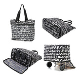 ショッピングカート おしゃれ 通販 折りたたみ キャリーバッグ コンパクト 買い物カート マイバッグ 軽量 軽い カジュアル プチプラ トートバッグ 2way ポリエステル