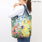 エコバッグ 保冷バッグ 通販 名画エコバッグ クーラーバッグ ショッピングバッグ 買い物バッグ トートバッグ エコバック 簡易保冷 ファスナー付き 折りたたみ コンパクト トートバック