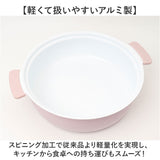 カクセー 鍋 コロント IH対応 軽量浅型卓上鍋 28cm 通販 卓上鍋 両手鍋 浅型鍋 IH対応鍋 coronto セラミックコーティング 軽量 軽い 28センチ 蓋付き おしゃれ かわいい 土鍋風 ガラス蓋