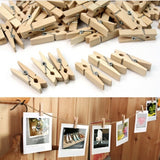 木製 クリップ 50個 通販 ウッドクリップ クロスピン 木製クリップ 木製洗濯バサミ ミニサイズ ウッドピンチ 小さめ おしゃれ オシャレ 文具 文房具 かわいい 可愛い ナチュラル