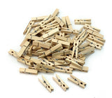 木製 クリップ 50個 通販 ウッドクリップ クロスピン 木製クリップ 木製洗濯バサミ ミニサイズ ウッドピンチ 小さめ おしゃれ オシャレ 文具 文房具 かわいい 可愛い ナチュラル