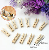 木製 クリップ 50個 通販 ウッドクリップ クロスピン 木製クリップ 木製洗濯バサミ ミニサイズ ウッドピンチ 小さめ おしゃれ オシャレ 文具 文房具 かわいい 可愛い ナチュラル