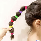 ヘアゴム 子供 セット 100本 通販 パイルゴム 2cm ヘアーゴム ミニゴム キッズ 飾りなし 子ども 子供用 小さめ ヘアアクセサリー 痛くない ヘアアクセ 女の子 ガールズ かわいい おしゃれ