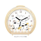 目覚まし時計 時計 キャラクター 通販 置き時計 置時計 ラウンド型クロック ラウンドクロック 目覚し ベル音 ライト付 ラウンド型 アラーム アラーム付き ライト機能 かわいい 可愛い