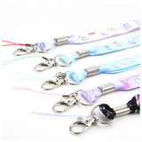 ネックストラップ キッズ 通販 携帯 ネックホルダー 子供用 スマホ かわいい 小学生 ネームカードホルダー用 長さ調節 ストラップ ガールズ カードホルダー 雑貨 idカード 名札入れ