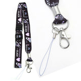 ネックストラップ キッズ 通販 携帯 ネックホルダー 子供用 スマホ かわいい 小学生 ネームカードホルダー用 長さ調節 ストラップ ガールズ カードホルダー 雑貨 idカード 名札入れ