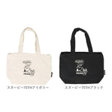 スヌーピー バッグ トート 通販 ミニトートバッグ キャラクター グッズ トートバッグ 小さめ レディース 布 帆布 ファスナー付き キャンバス ミニバッグ 手提げ おしゃれ かわいい バック