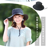 サファリハット レディース UV 通販 UV帽子 UVカット 帽子 サファリ ハット アドベンチャーハット 日除け帽子 日よけ帽子 あご紐 とびにくい洗えるサファリハット コジット COGIT