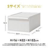 収納ケース 引き出し 通販 クローゼットシステム S 4個組 ライクイット like it 収納 収納ボックス 衣装ケース 幅 32cm 奥行 52cm 衣装ボックス 押し入れ収納 プラスチック 白 ベージュ