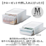 クローゼット収納 引き出し 通販 日本製 押し入れ収納ケース 衣類ケース 衣装ケース スタッキング 収納ボックス Mサイズ 衣類 衣装 おしゃれ シンプル 収納 衣類収納 整理整頓