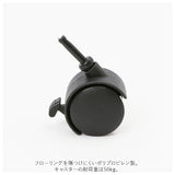 隙間収納 キャスター ストッパー付き 通販 ライクイット like-it スリムストレージ用 システムキャスター ストッパー付 CS-P9 すきま収納 部品 パーツ 取り付け簡単 差し込むだけ