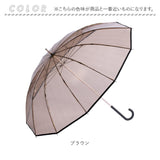 Wpc. ビニール 長傘 通販 レディース メンズ 雨傘 おしゃれ 大きめ 110cm ワールドパーティ 傘 大きめサイズ ビニール傘 耐風 12本骨 通勤 通学 手開き 梅雨 classic シンプル