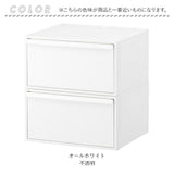 like-it クローゼットシステム ワイド引出し 通販 日本製 収納ケース 引き出し チェスト 衣装ケース 収納ボックス ライクイット CS-WD2 2P ワイド ｍ クローゼット収納 押入れ収納