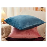 クッションカバー 北欧 通販 45×45cm 洗える おしゃれ シンプル 洗濯可能 無地 カバー クッション 45×45 ファスナー 正方形 角型 PP綿 ソファ ベッド リビング 模様替え