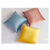 クッションカバー 北欧 通販 45×45cm 洗える おしゃれ シンプル 洗濯可能 無地 カバー クッション 45×45 ファスナー 正方形 角型 PP綿 ソファ ベッド リビング 模様替え