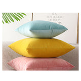 クッションカバー 北欧 通販 45×45cm 洗える おしゃれ 洗濯可能 シンプル 無地 カバー クッション 45×45 ファスナー 正方形 角型 PP綿 ソファ リビング ベッド 模様替え