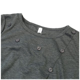 ワンピース レディース きれいめ 長袖 通販 秋 冬 おしゃれ お洒落 ゆったり かわいい 可愛い カジュアル 体型カバー 厚手 チュニック 膝丈 ガーリー Aライン 大人 シンプル 通勤 OL