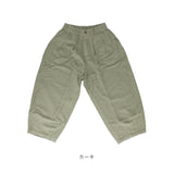 dgy ディージーワイ ワイドパンツ レディース 通販 パンツ ワイド ズボン コクーンパンツ ボトムス ロング丈 ロング ゆったり 綿100％ ウエスト総ゴム ナチュラル コットン 綿 カツラギ