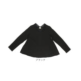 dgy ディージーワイ?カットソー 長袖 レディース 通販 Tシャツ tシャツ シャツ 重ね着 ロンＴ コットン 綿100% 綿100 綿 襟レース レース Aライン 無地 D*g*y デコカンパニー かわいい